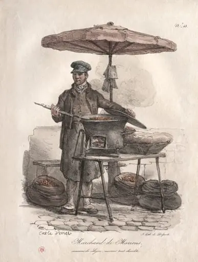 Chestnut Peddler, by Carle Vernet