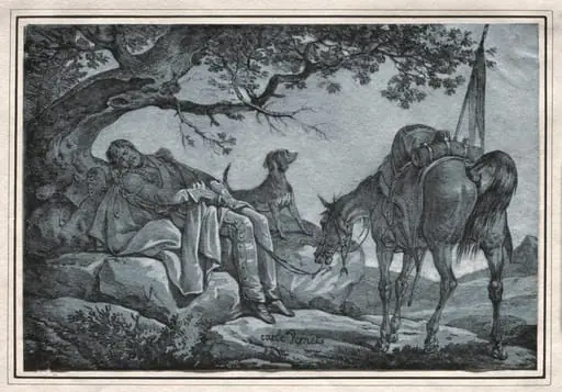 The Sleeping Soldier, by Carle Vernet