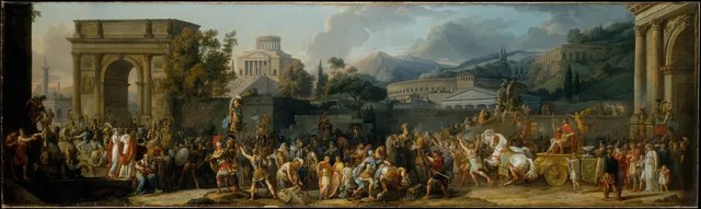 The Triumph of Aemilius Paulus — Carle Vernet