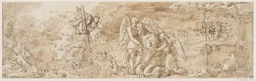 Christ in the Garden, by Carlo Alberto Baratta
