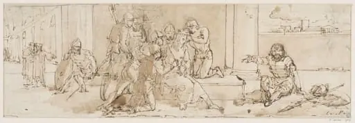 Christ mocked, by Carlo Alberto Baratta