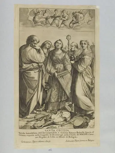 St. Cecilia, by Carlo Antonio Pisarri