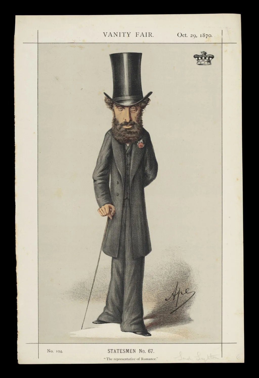 H Beard Print Collection, by Carlo "Ape" Pellegrini, 29