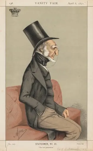 Vanity Fair: Statesman No., 81 "The Last Generation", by Carlo (Ape) Pellegrini