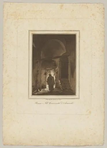 Nel Convento d’Aracoeli (In the Aracoeli Convent), by Carlo Baldassare Simelli