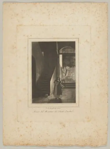 Nel Monastero dei Santi Quattro (In the Monastery of the Four Saints), by Carlo Baldassare Simelli