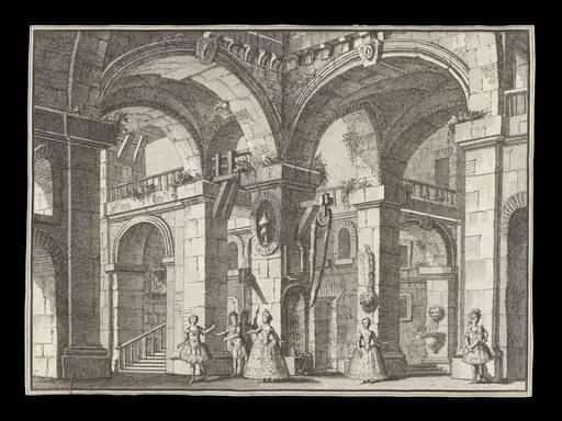H Beard Print Collection, by Carlo Bibiena