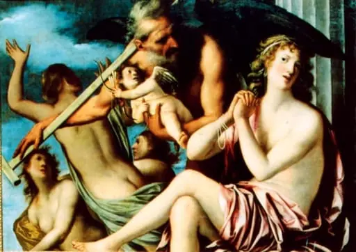 Chronos răpind pe Amor lui Venus, by Carlo Caliari