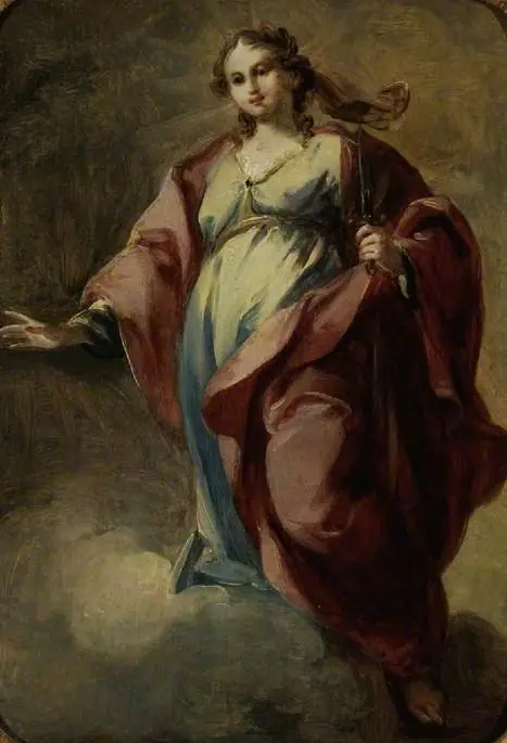 The Assumption of St Lucy, by Carlo Carlone