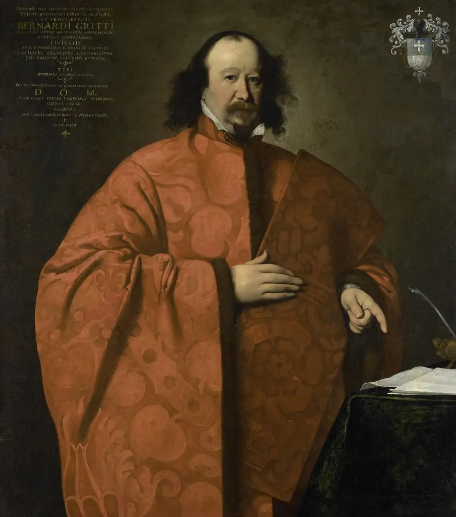 Bernardo Gritti, Proprefect of Bergamo, by Carlo Ceresa