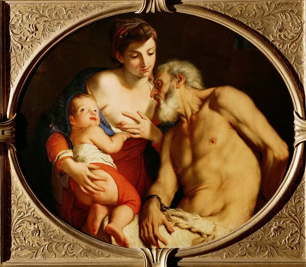 Caritas Romana (Cimon und Pero), by Carlo Cignani