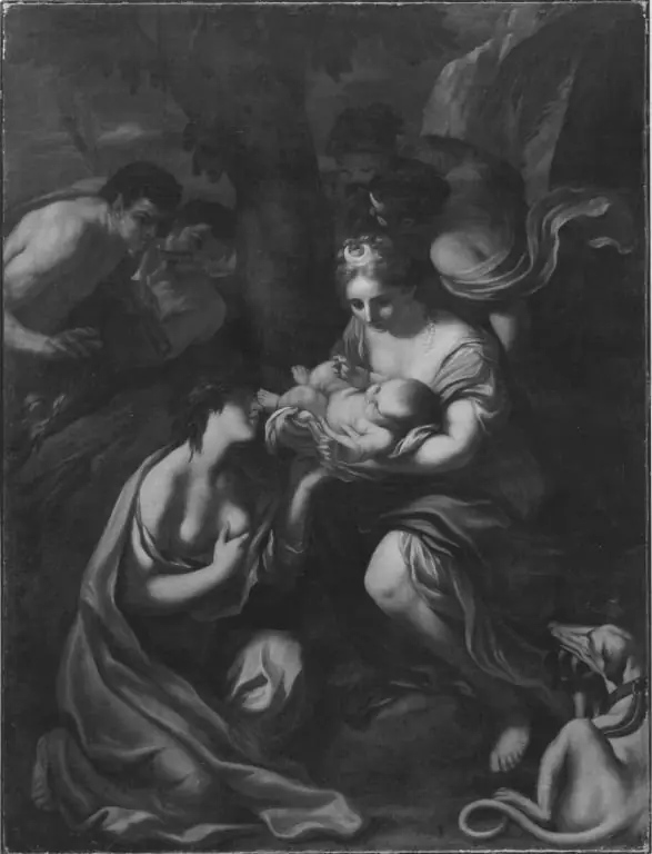 Geburt des Adonis, by Carlo Cignani