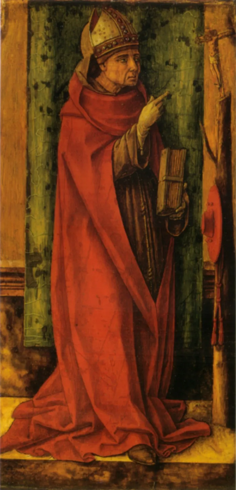 Bonaventure, by Carlo Crivelli, paint