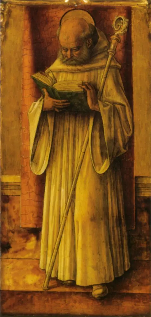 Saint Benedict, by Carlo Crivelli