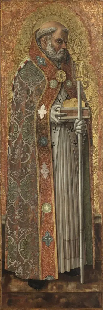 Saint Nicholas of Bari, by Carlo Crivelli