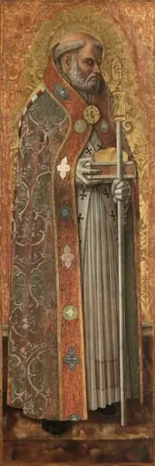 Saint Nicholas of Bari, by Carlo Crivelli