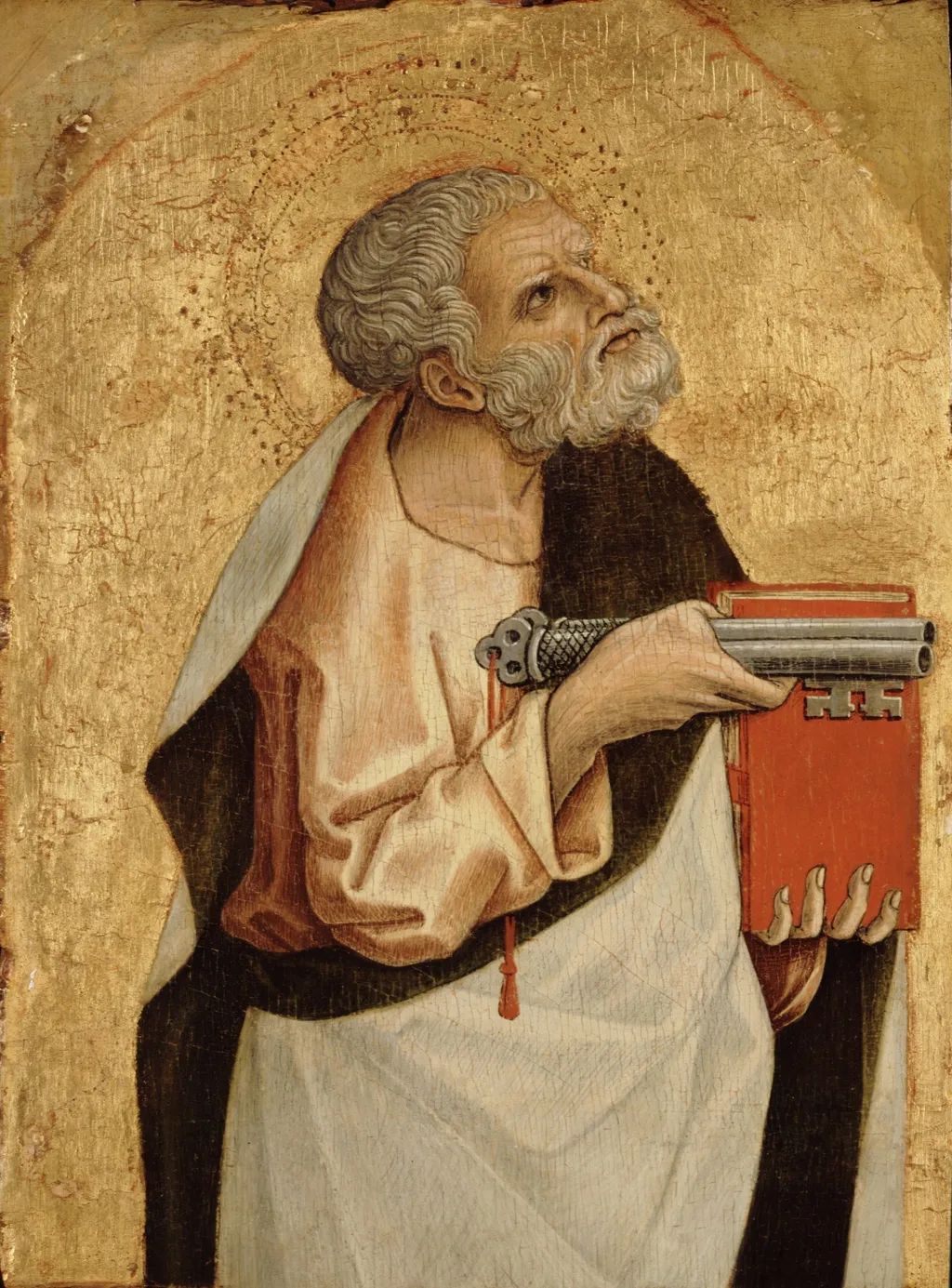 Saint Peter, by Carlo Crivelli, tempera, 1471