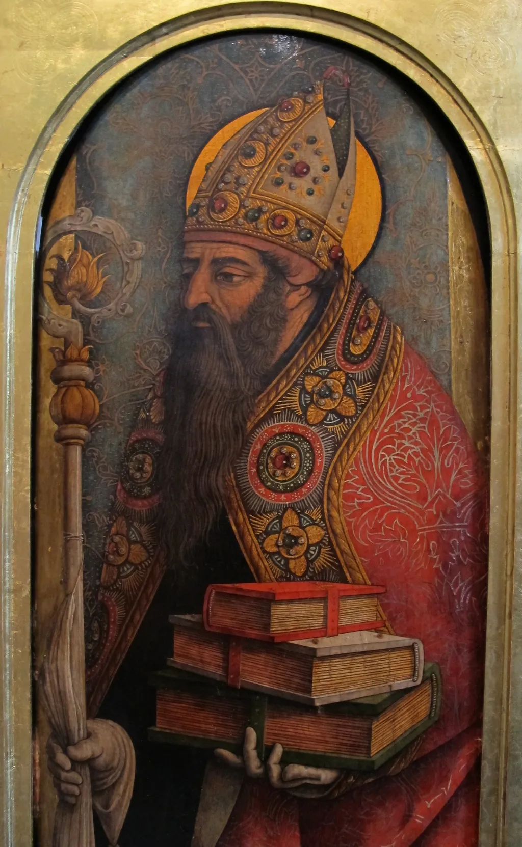 St. Augustine, by Carlo Crivelli, unspecified