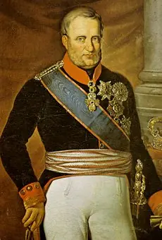 Porträt des Francis I of the Two Sicilies (1777-1830), by Carlo de Falco