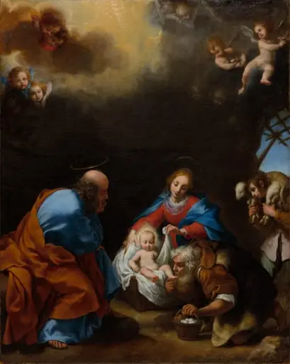 Adoration of the Shepherds, by Carlo Dolci