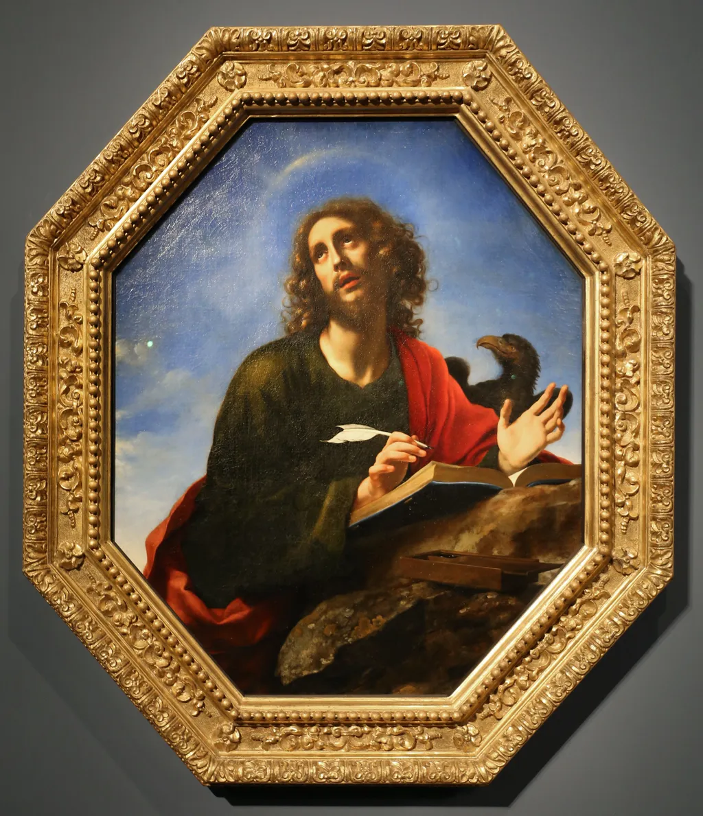 Der Evangelist Johannes, by Carlo Dolci, paint, 1661