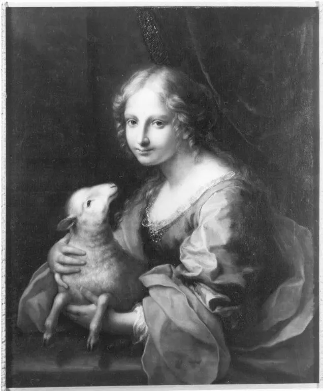 Hl. Agnes, by Carlo Dolci, unspecified, 1651