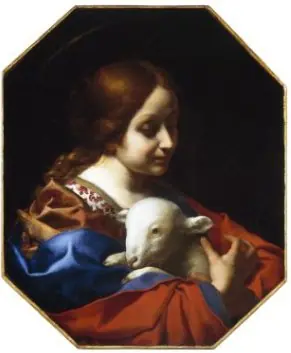 Saint Agnes, by Carlo Dolci
