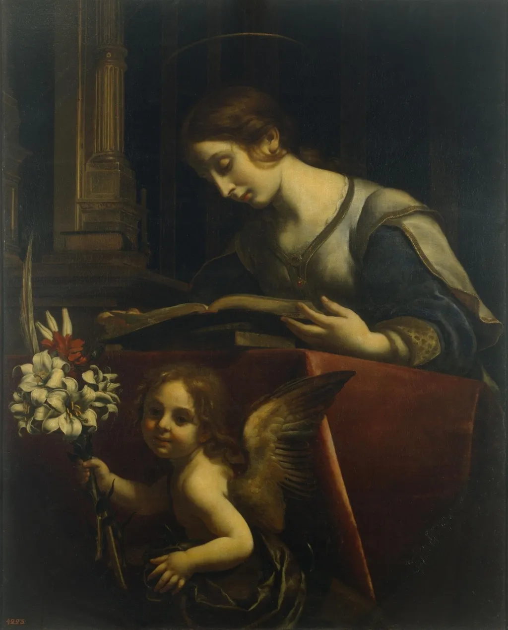Saint Catherine of Alexandria, by Carlo Dolci, oil
