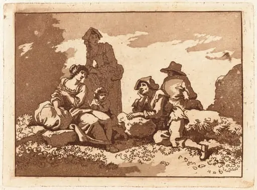 Family at Rest, by Carlo Labruzzi