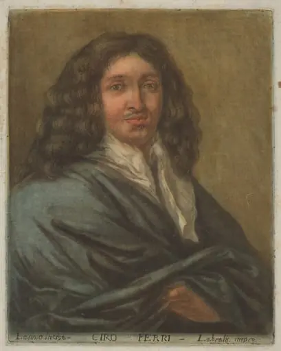 Ciro Ferri, by Carlo Lasinio