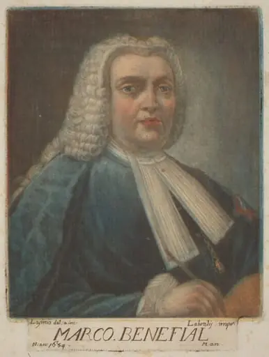 Marco Benefial, by Carlo Lasinio