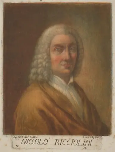 Niccolo Ricciolini, by Carlo Lasinio