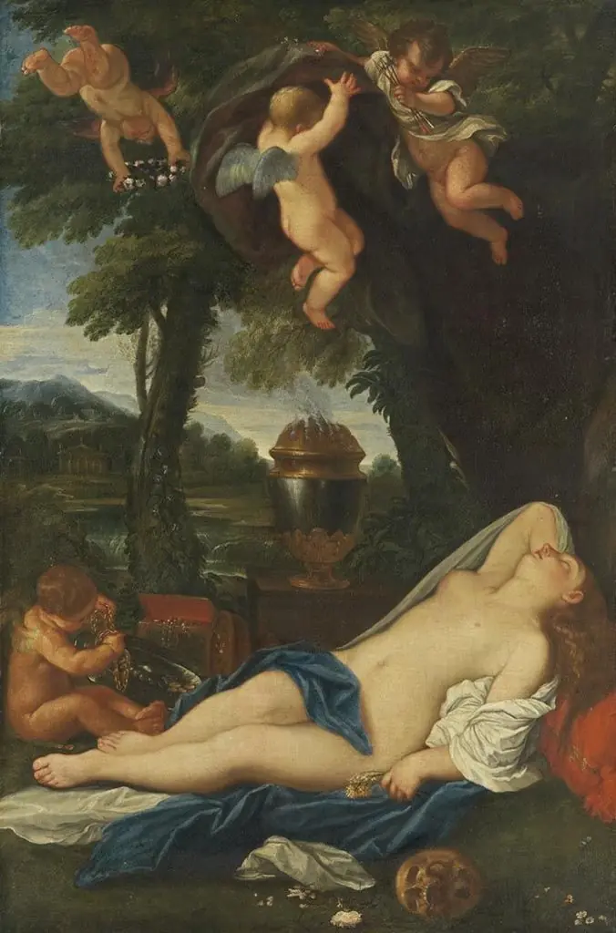 Die Eitelkeit des Irdischen, by Carlo Maratta