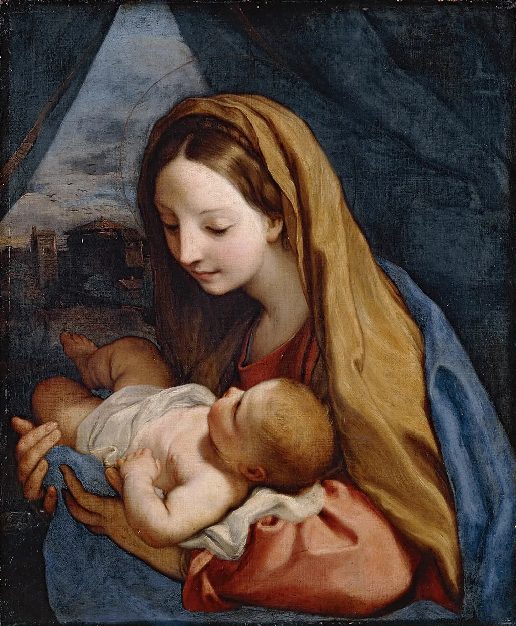 Madonna and Child, by Carlo Maratta, unspecified, 1660