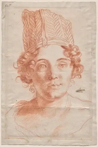 Portrait of Francesca Gommi, Wife of Carlo Maratti, by Carlo Maratta, 1680