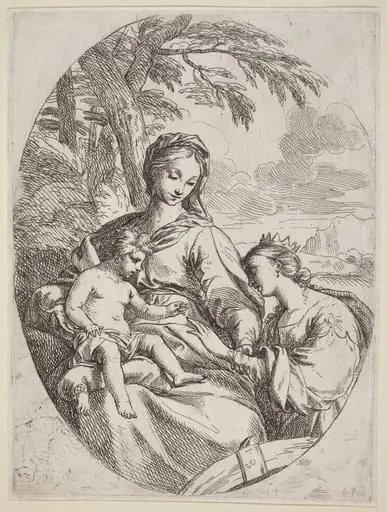 The Mystic Marriage of Saint Catherine, by Carlo Maratta