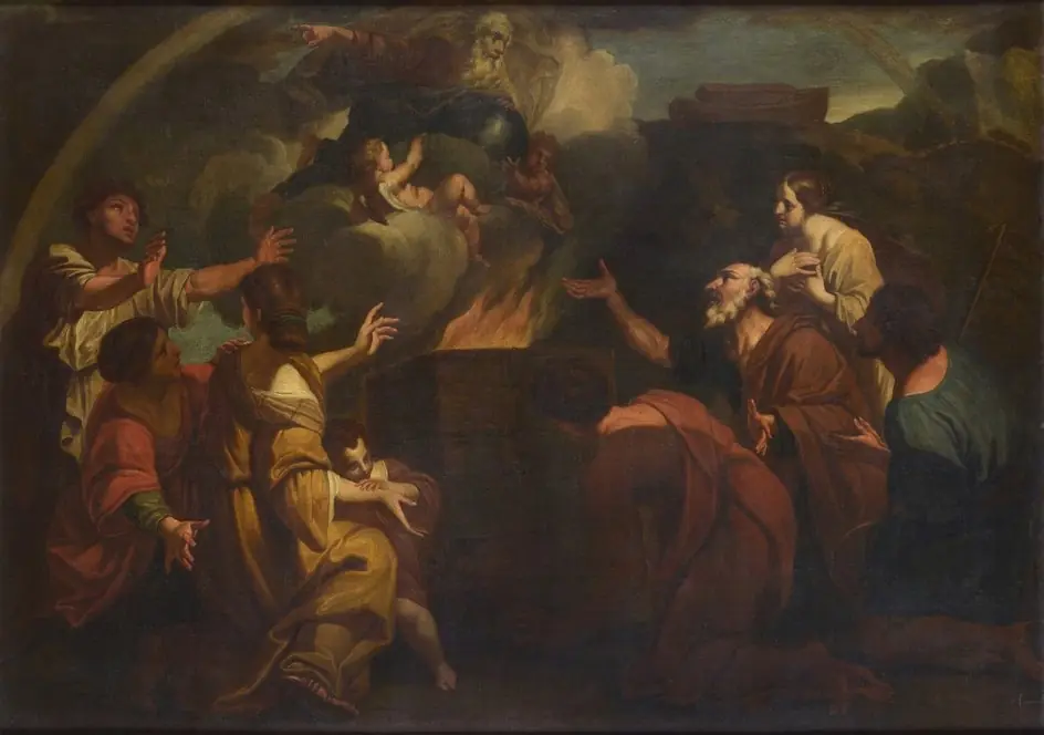 The Sacrifice of Noah, by Carlo Maratta