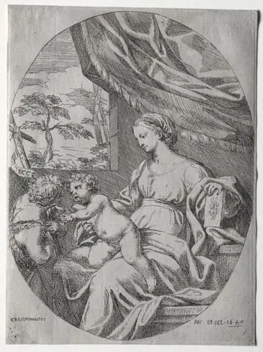 Virgin and Child with the Infant St. John, by Carlo Maratta
