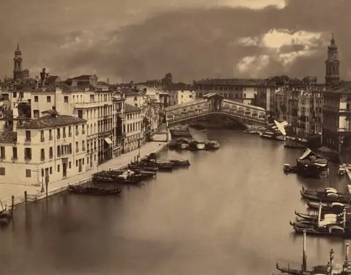 Venice in Moonlight, by Carlo Naya