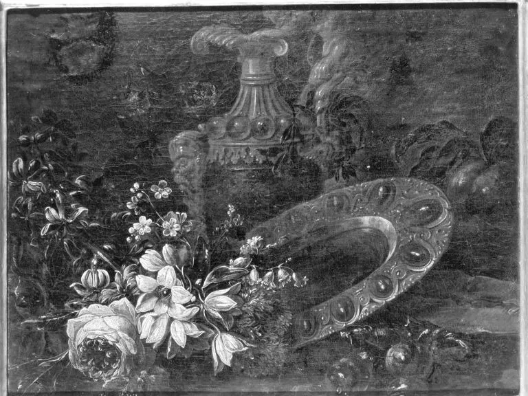 Stillleben (?), by Carlo Riccabone, unspecified, 1698