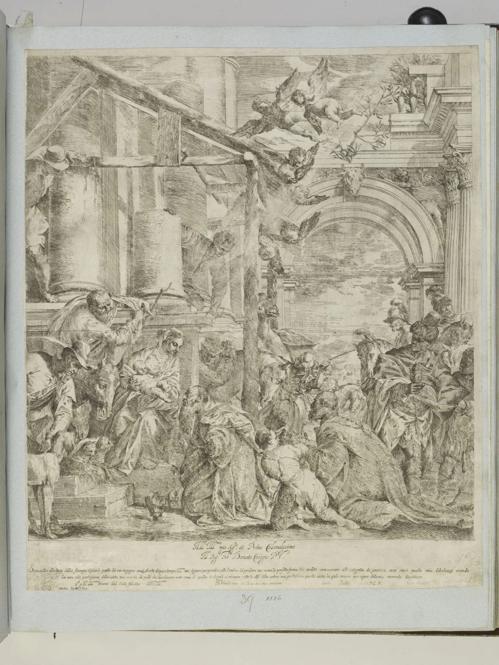 The Adoration of the Kings, by Carlo Sacchi, 1750