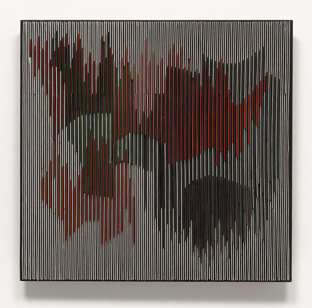 Untitled, by Carlos Cruz-Diez, wood, 1960