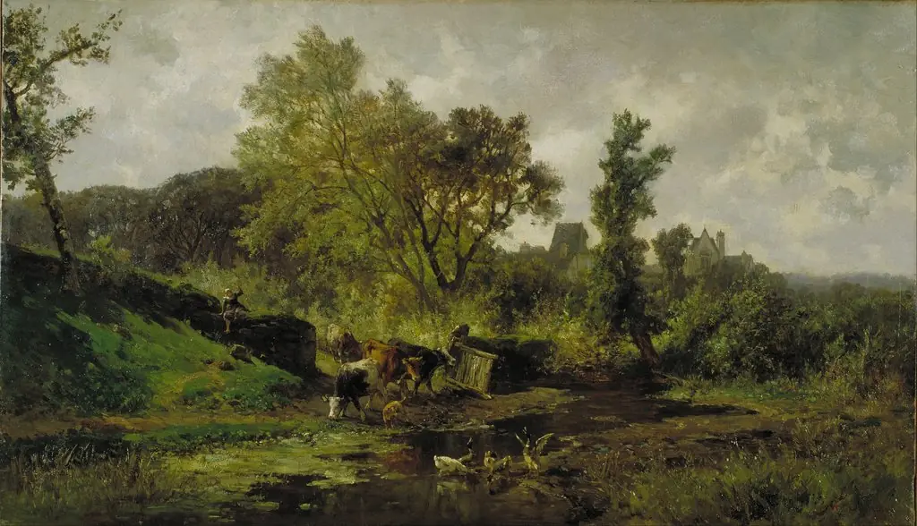 Flemish Landscape, by Carlos de Haes