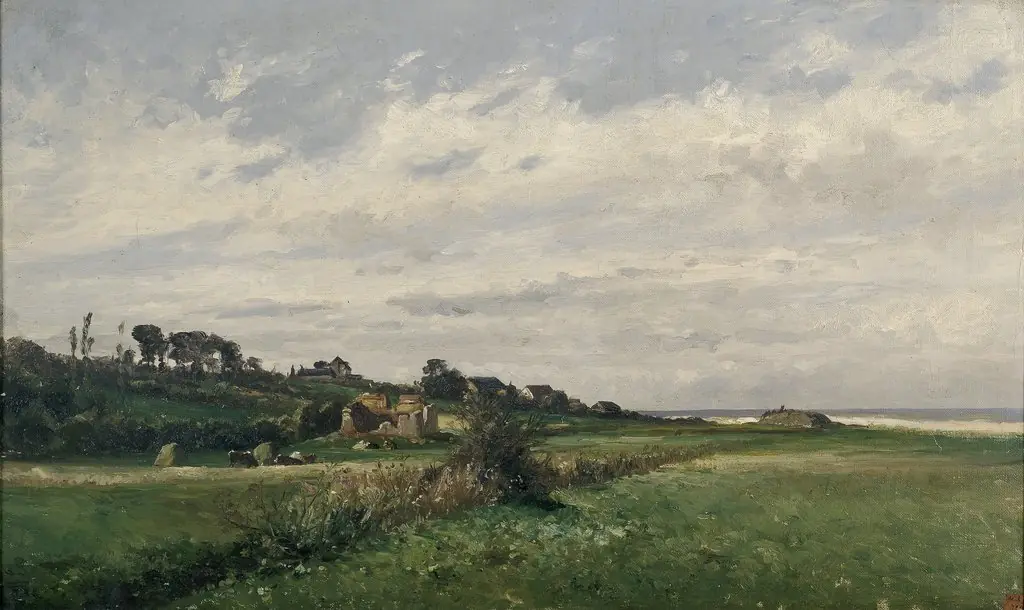 Praderas (Villerville), by Carlos de Haes