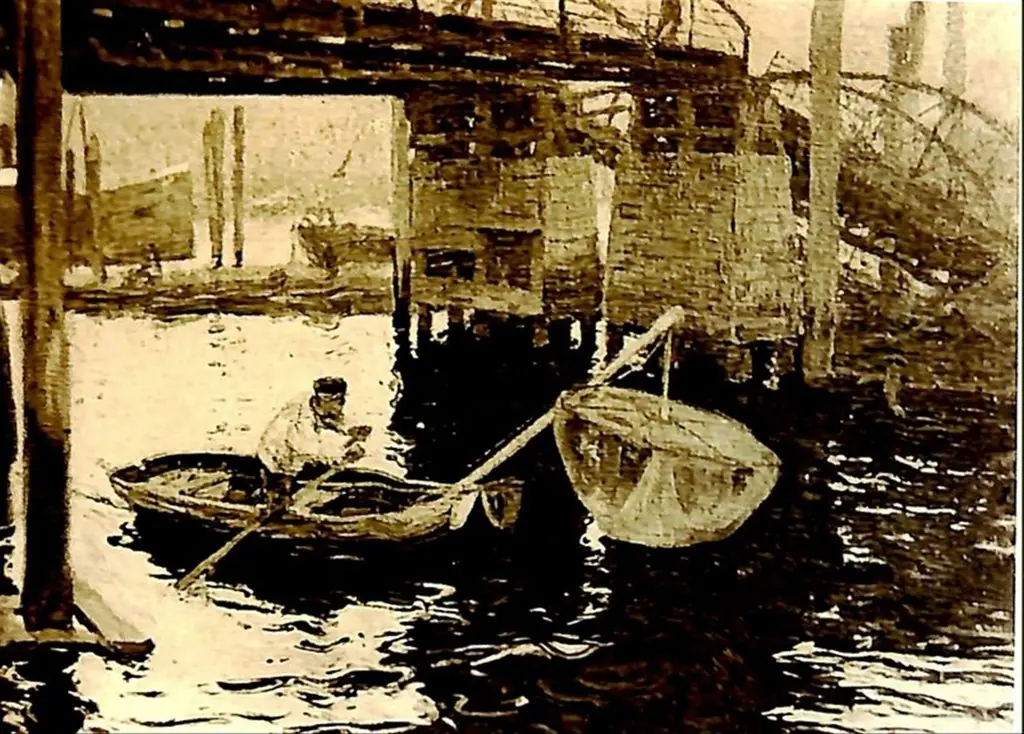 St. Pauli landing stage, Hamburg, by Carlos Grethe
