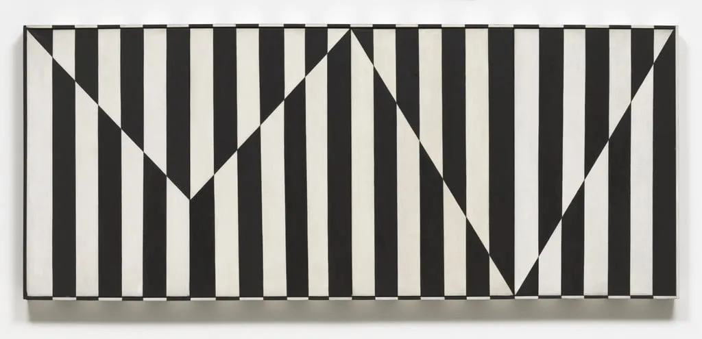 Untitled, by Carmen Herrera, acrylic, 1952