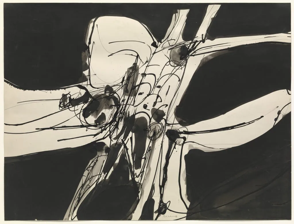 Untitled, by Carmen L. Cicero, graphite, 1955