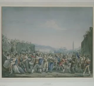Carnival Scene in Rome