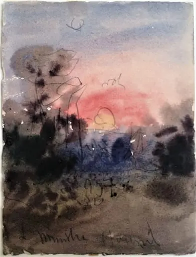Apus de soare, by Carol Pop de Szathmári