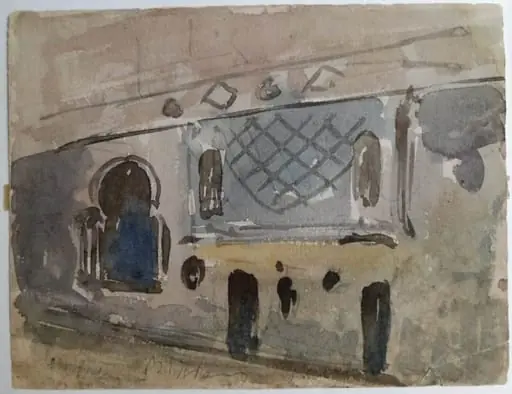Arhitectură maură, by Carol Pop de Szathmári